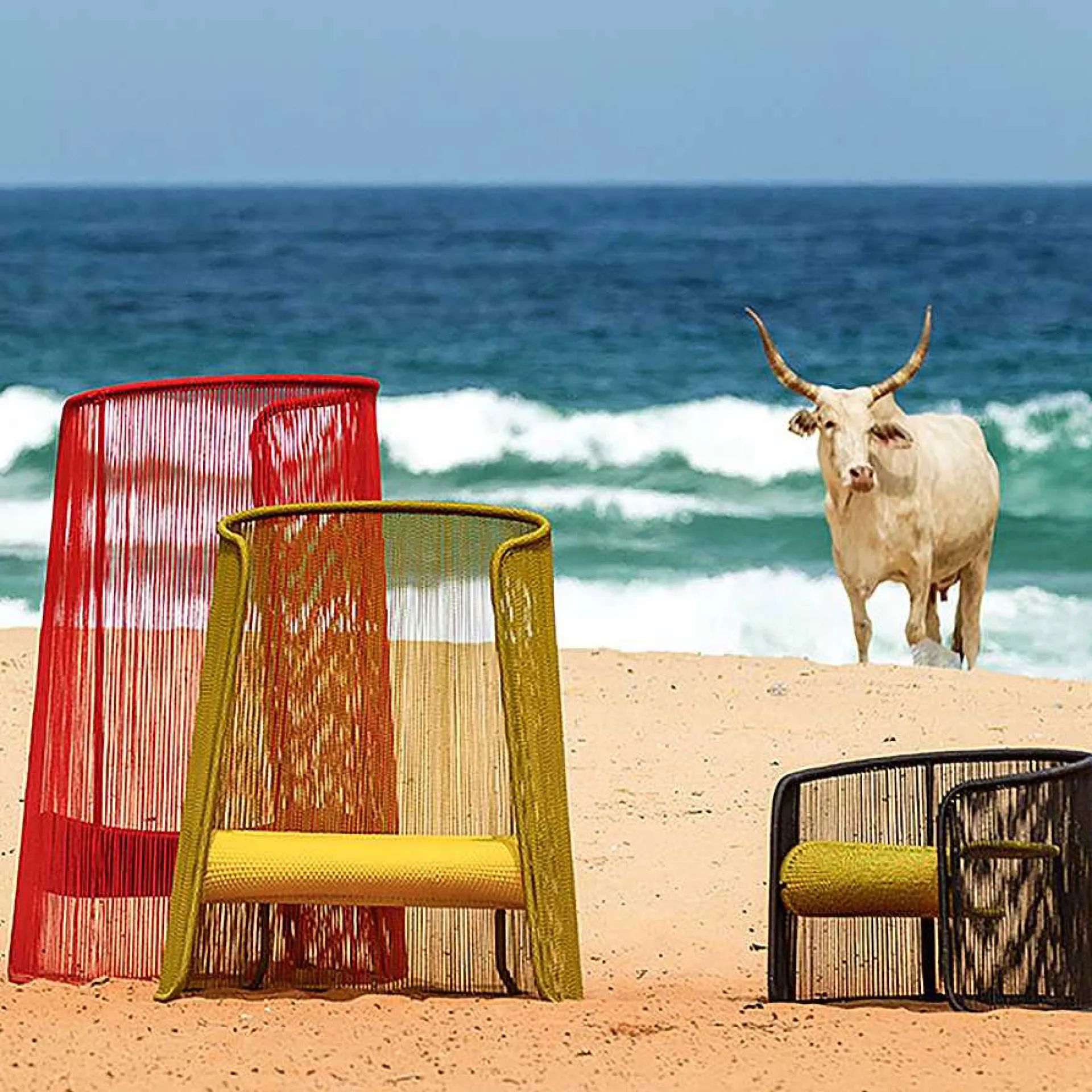 Moroso Single Armchairs*M'Afrique Husk Armchair M | Outdoor Armchair | Golden