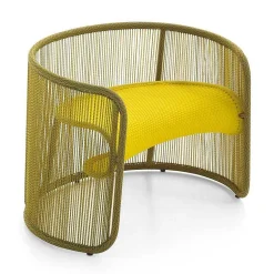 Moroso Pouf*M'Afrique Husk Stool S | Golden