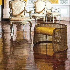 Moroso Pouf*M'Afrique Husk Stool S | Golden