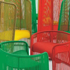 Moroso Pouf*M'Afrique Husk Stool S | Red