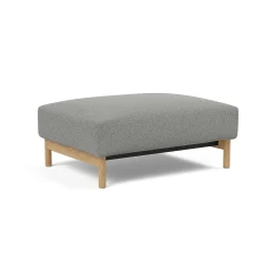 Innovation Living Pouf*Malloy Wood Ottoman | 533