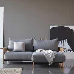 Innovation Living Pouf*Malloy Wood Ottoman | 533