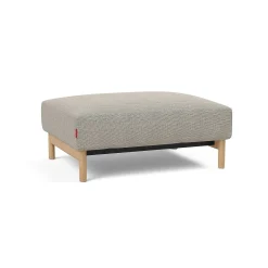 Innovation Living Pouf*Malloy Wood Ottoman | 579