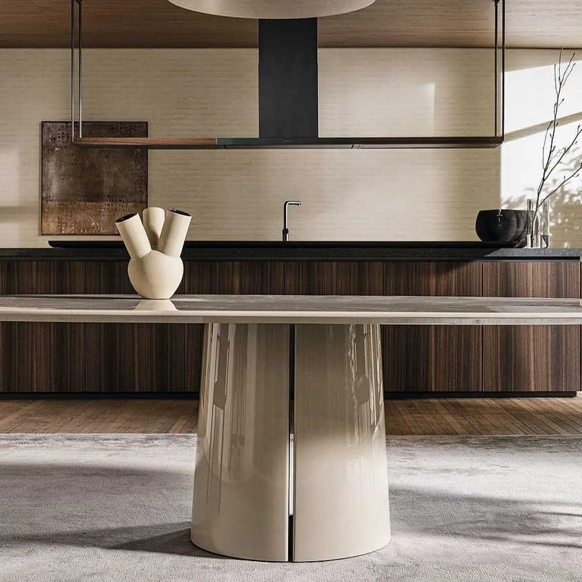 Molteni Dining Tables*Mateo | Table | Almond White