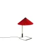 HAY Pendant Lights*Matin Table Lamp S | Bright Red Cotton Shade