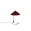 HAY Pendant Lights*Matin Table Lamp S | Oxide Red Cotton Shade