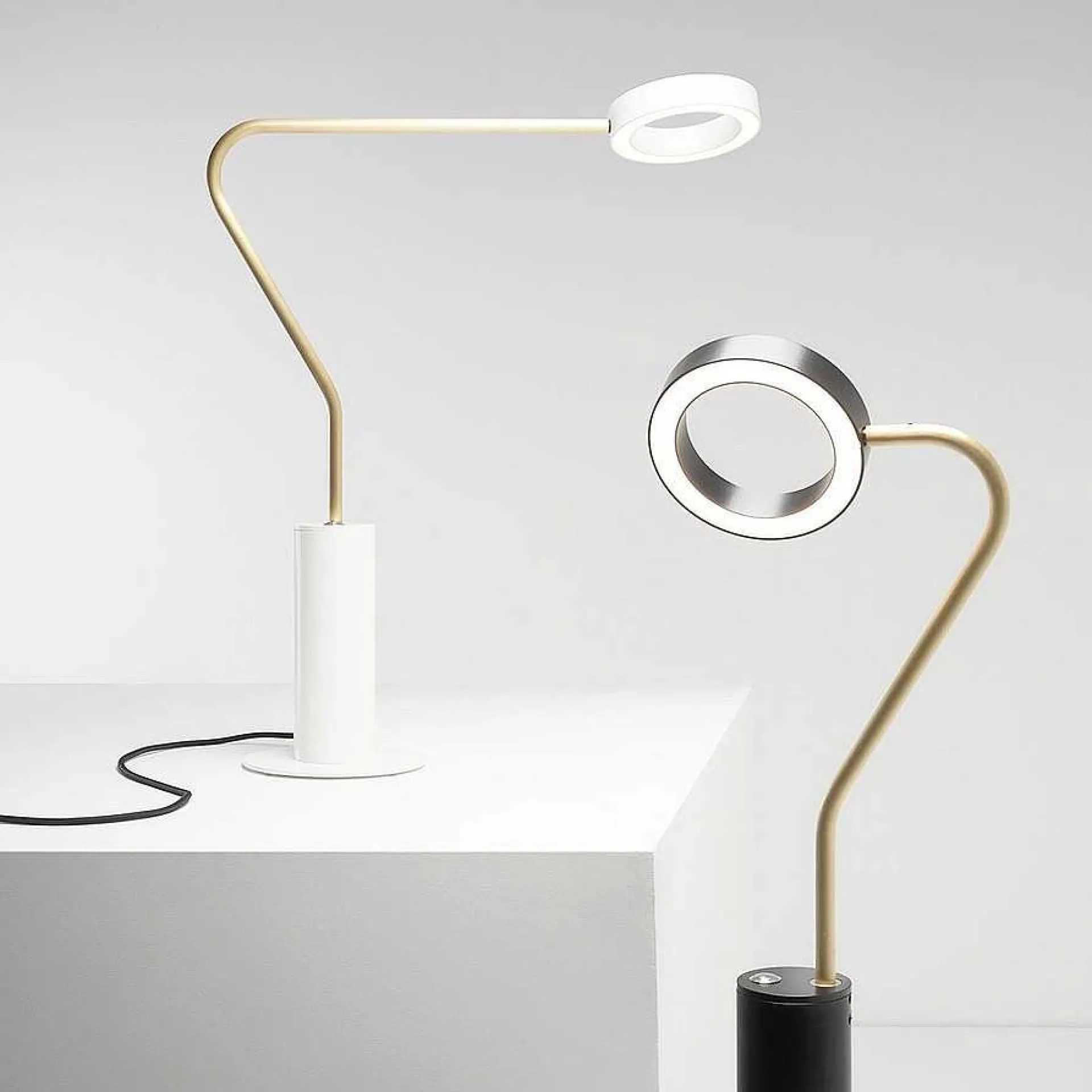 Zava Pendant Lights*Meta | Table Lamp - Ral 9010