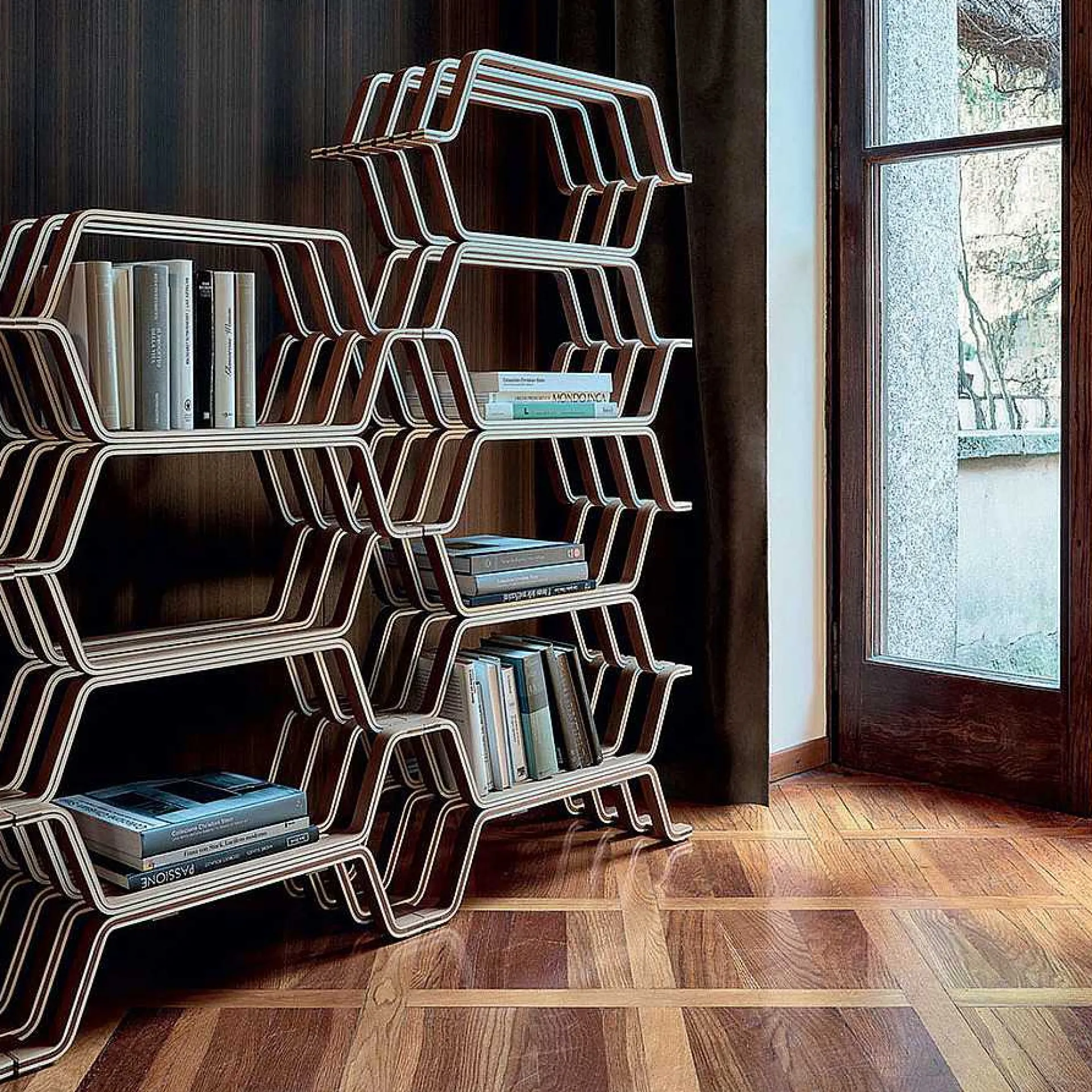 Molteni Floor Standing Bookcases*Mhc.2 - Heritage Collection - Bookcase