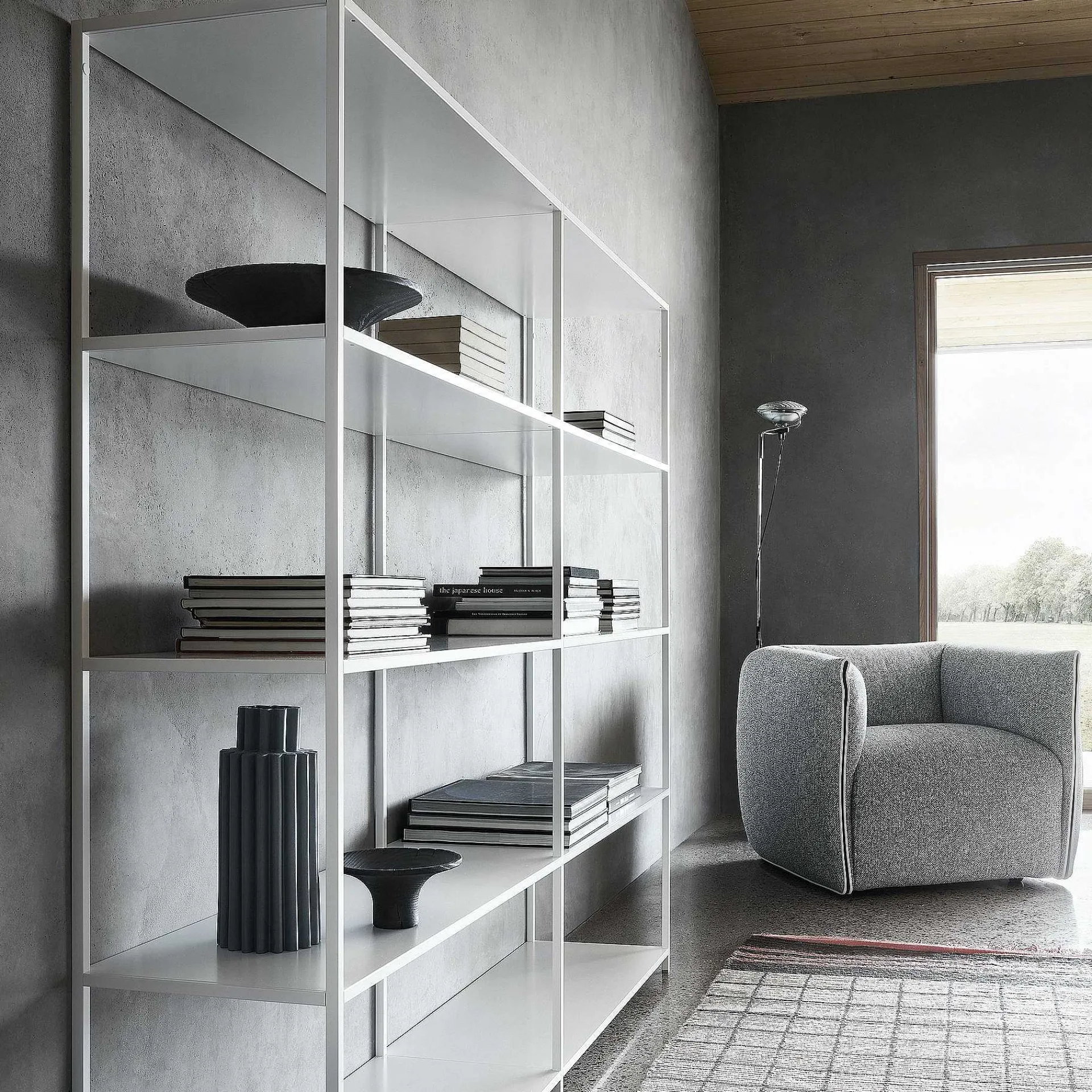 MDF Italia Floor Standing Bookcases*Minima 3.0 | Shelving System