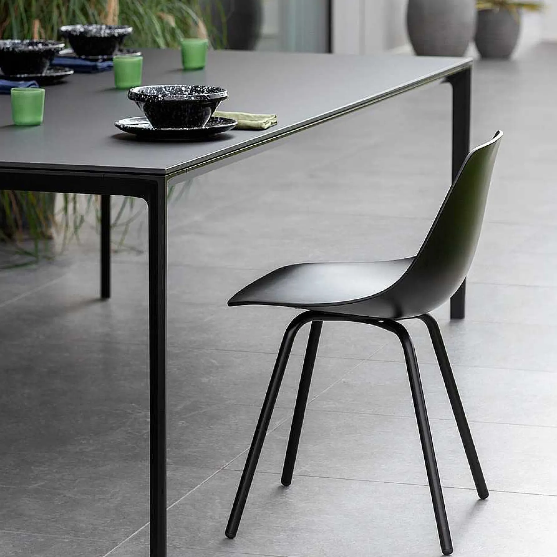 Lapalma Outdoor Chairs*Miunn - S161 | Outdoor Chair | Black