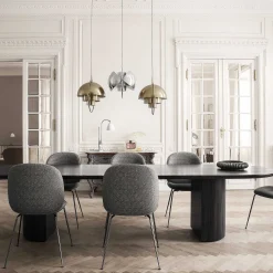 GUBI Pendant Lights*Multi-Lite Pendant | Chrome/Large