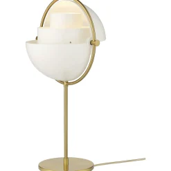 GUBI Pendant Lights*Multi-Lite Table Lamp | White - Brass