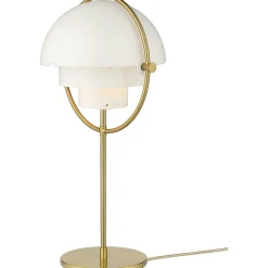 GUBI Pendant Lights*Multi-Lite Table Lamp | White - Brass