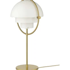 GUBI Pendant Lights*Multi-Lite Table Lamp | White - Brass