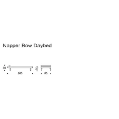 Innovation Living Daybed*Napper Bow Daybed - 521| 80-200 Cm