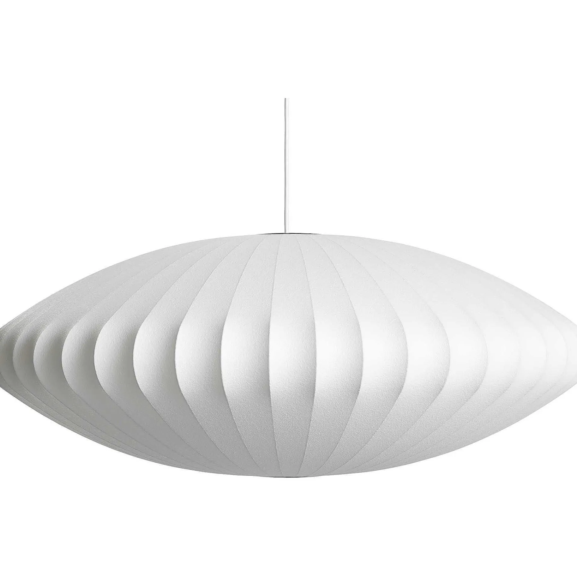 HAY Pendant Lights*Nelson Saucer Bubble Pendant L | Off White