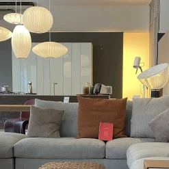 HAY Pendant Lights*Nelson Saucer Bubble Pendant M | Off White