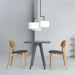 Zeitraum Pendant Lights*Noon 3 Small | Textile White