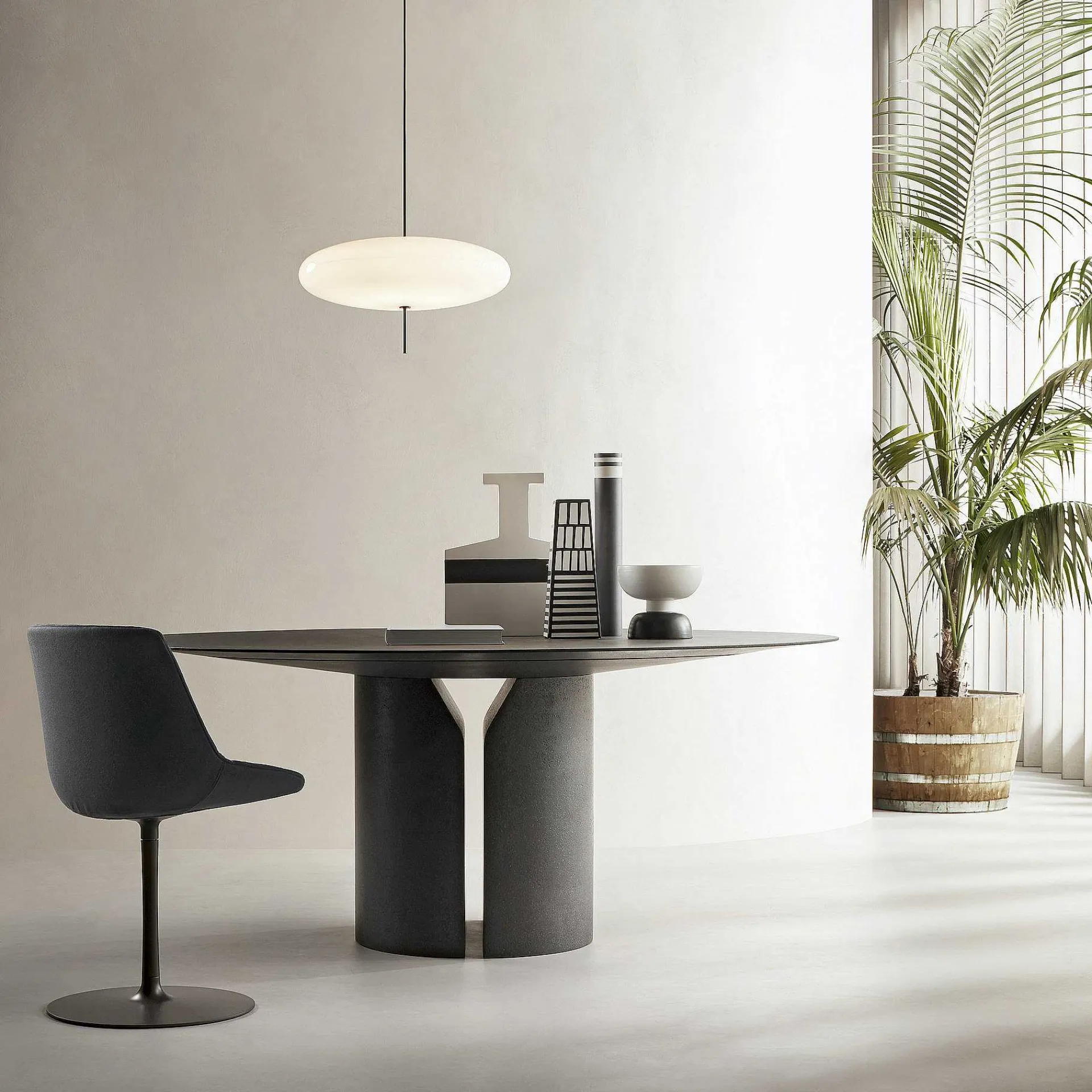 MDF Italia Dining Tables*Nvl Table | Dining Table | Black