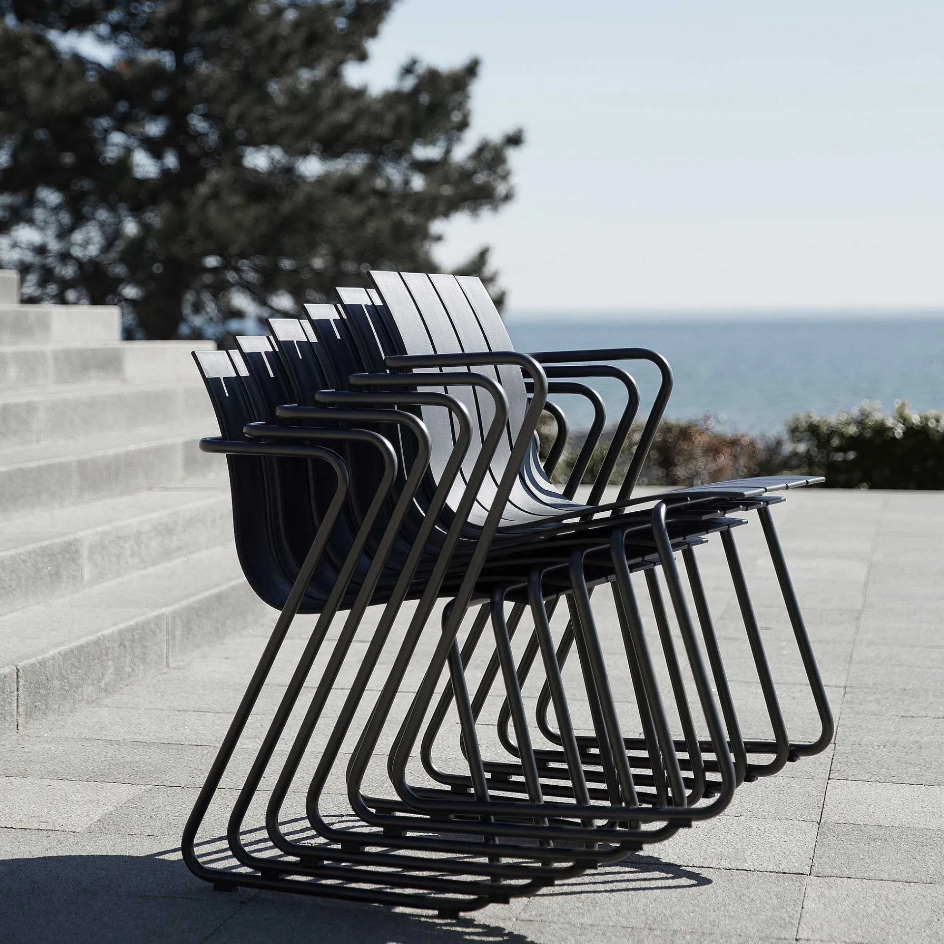 Mater Outdoor Chairs*Ocean Chair | Outdoor Chair | Black