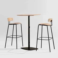 Zeitraum Stools*Okito Ply Bar | Stool Bar | Oak