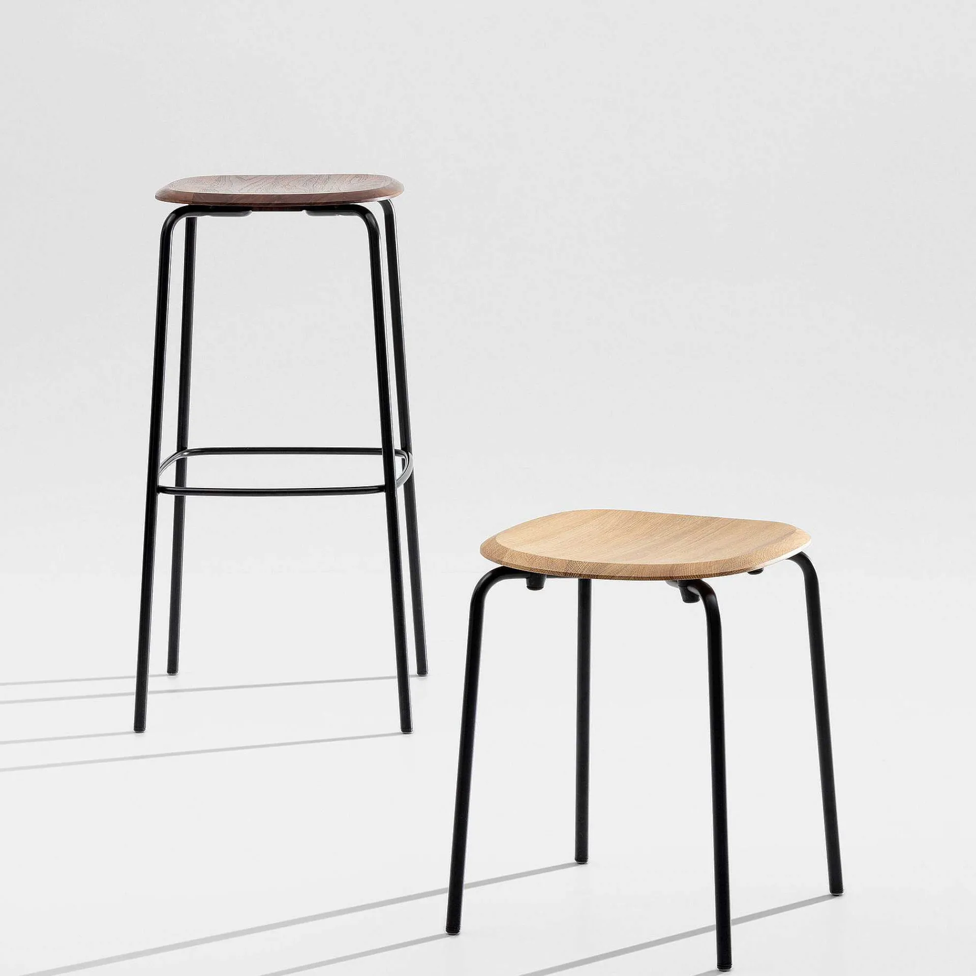 Zeitraum Stools*Okito Stool | American Walnut