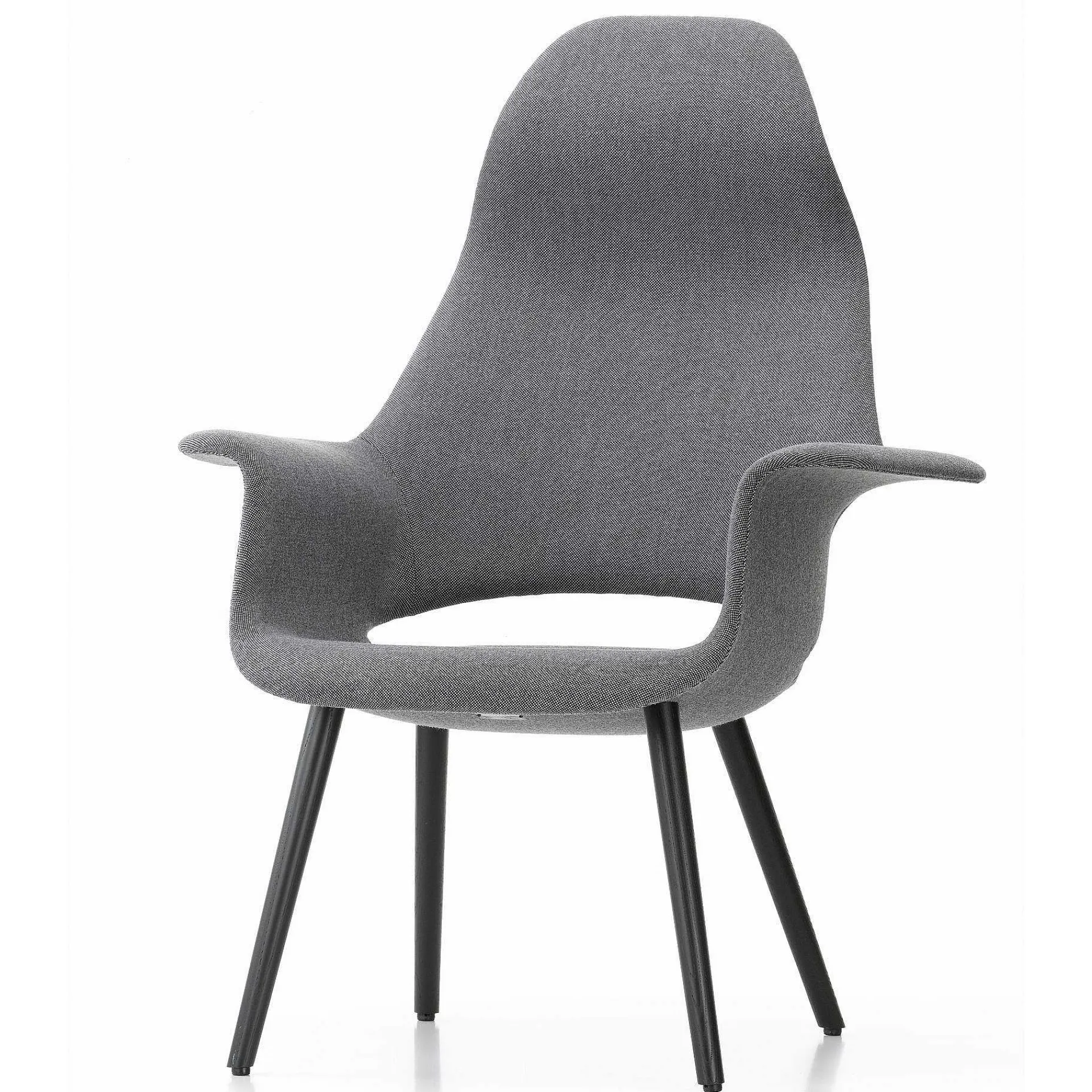 Vitra Chairs*Organic Highback | Armchair | Warm Grey / Moor Brown