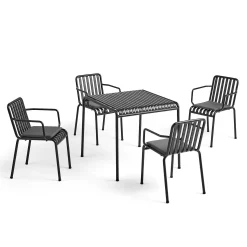 HAY Sofas And Armchairs*Palissade Armchair | Anthracite