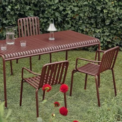HAY Outdoor Chairs*Palissade Armchair | Iron Red