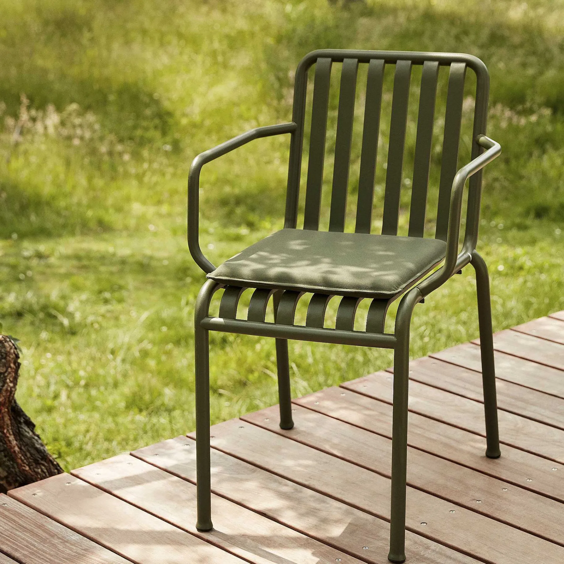 HAY Outdoor Chairs*Palissade Armchair | Olive