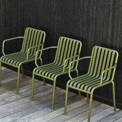 HAY Outdoor Chairs*Palissade Armchair | Olive