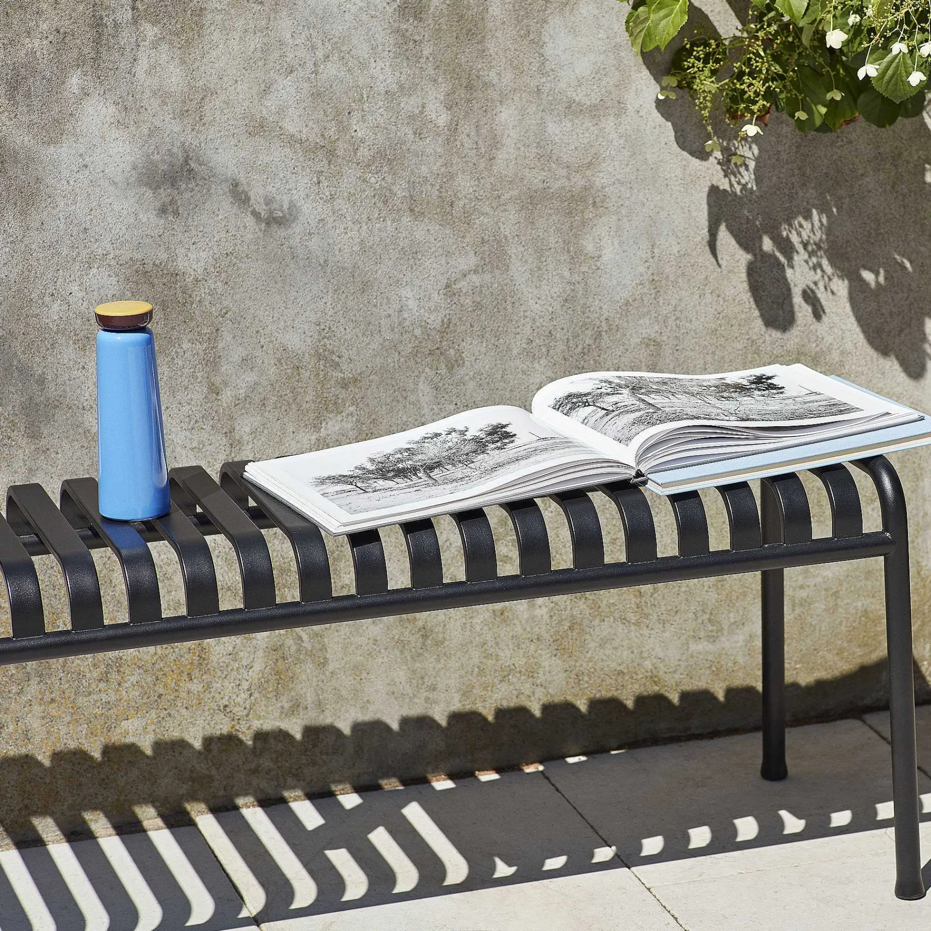 HAY Outdoor Chairs*Palissade Bench | Anthracite