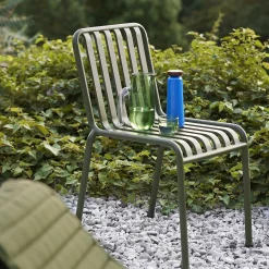 HAY Outdoor Chairs*Palissade Chair | Outdoor Chair | Olive Green