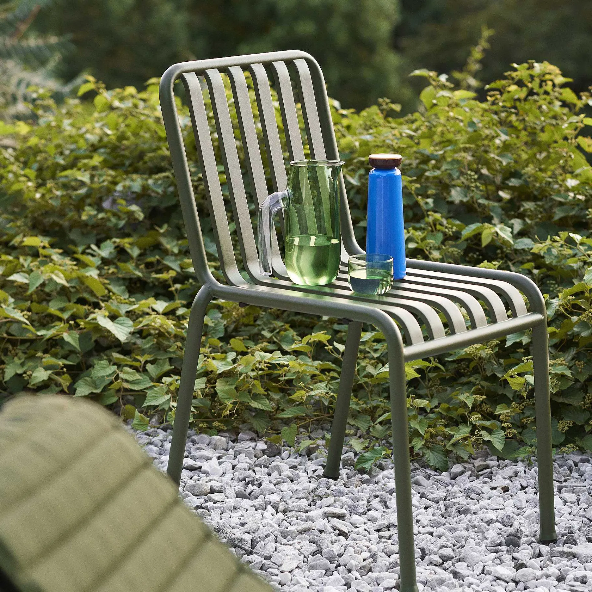 HAY Outdoor Chairs*Palissade Chair | Outdoor Chair | Olive Green