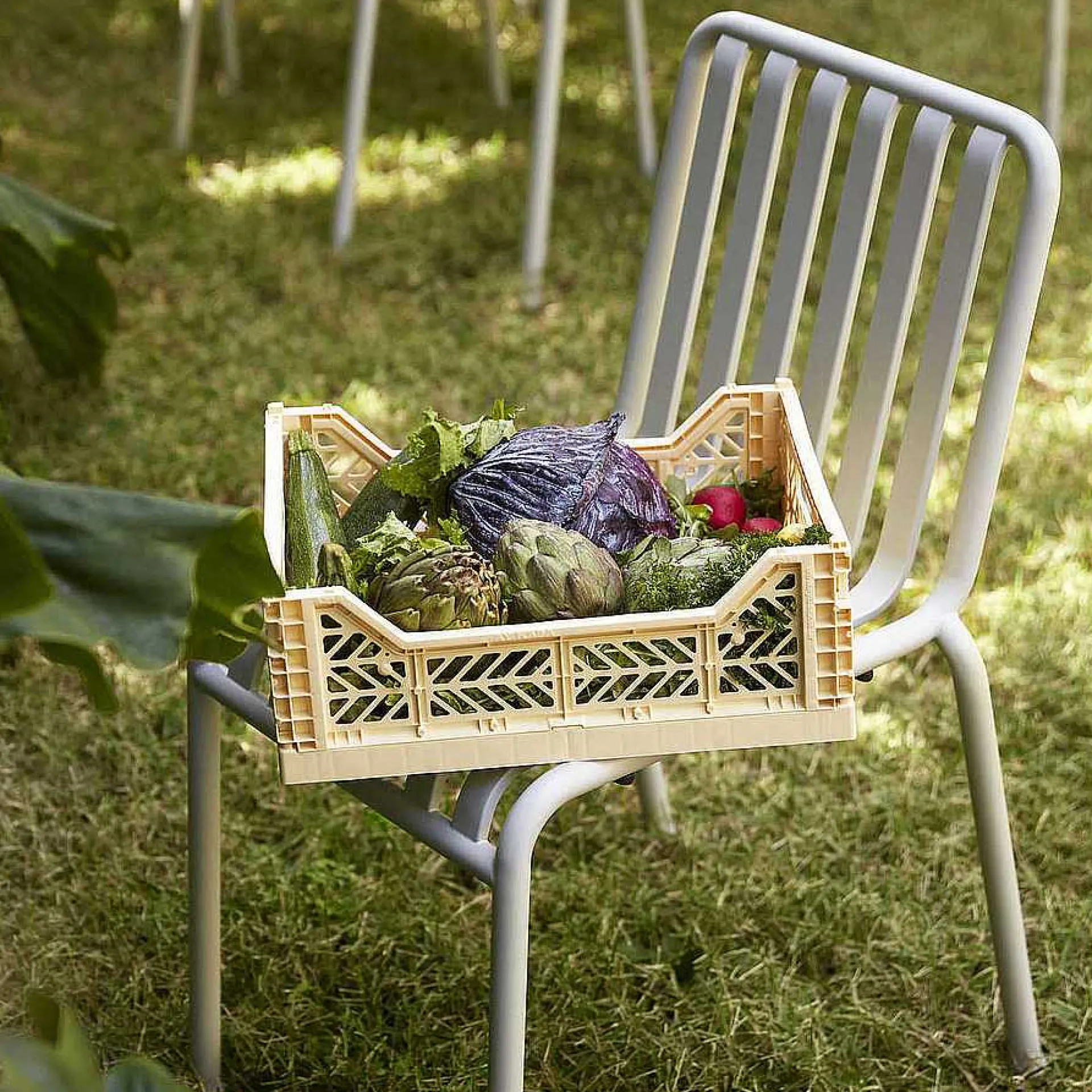 HAY Outdoor Chairs*Palissade Chair | Outdoor Chair | Sky Grey