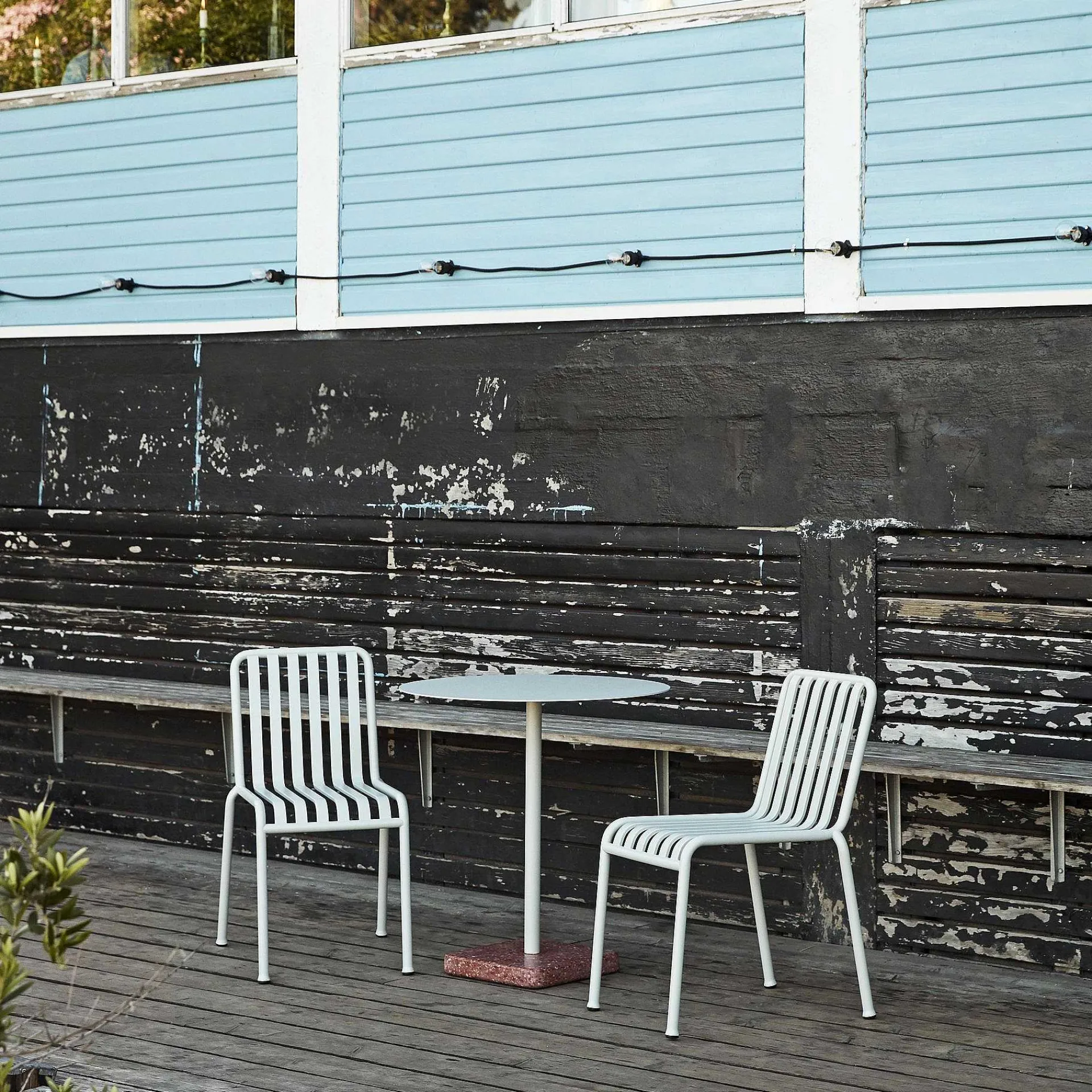 HAY Outdoor Chairs*Palissade Chair | Outdoor Chair | Sky Grey