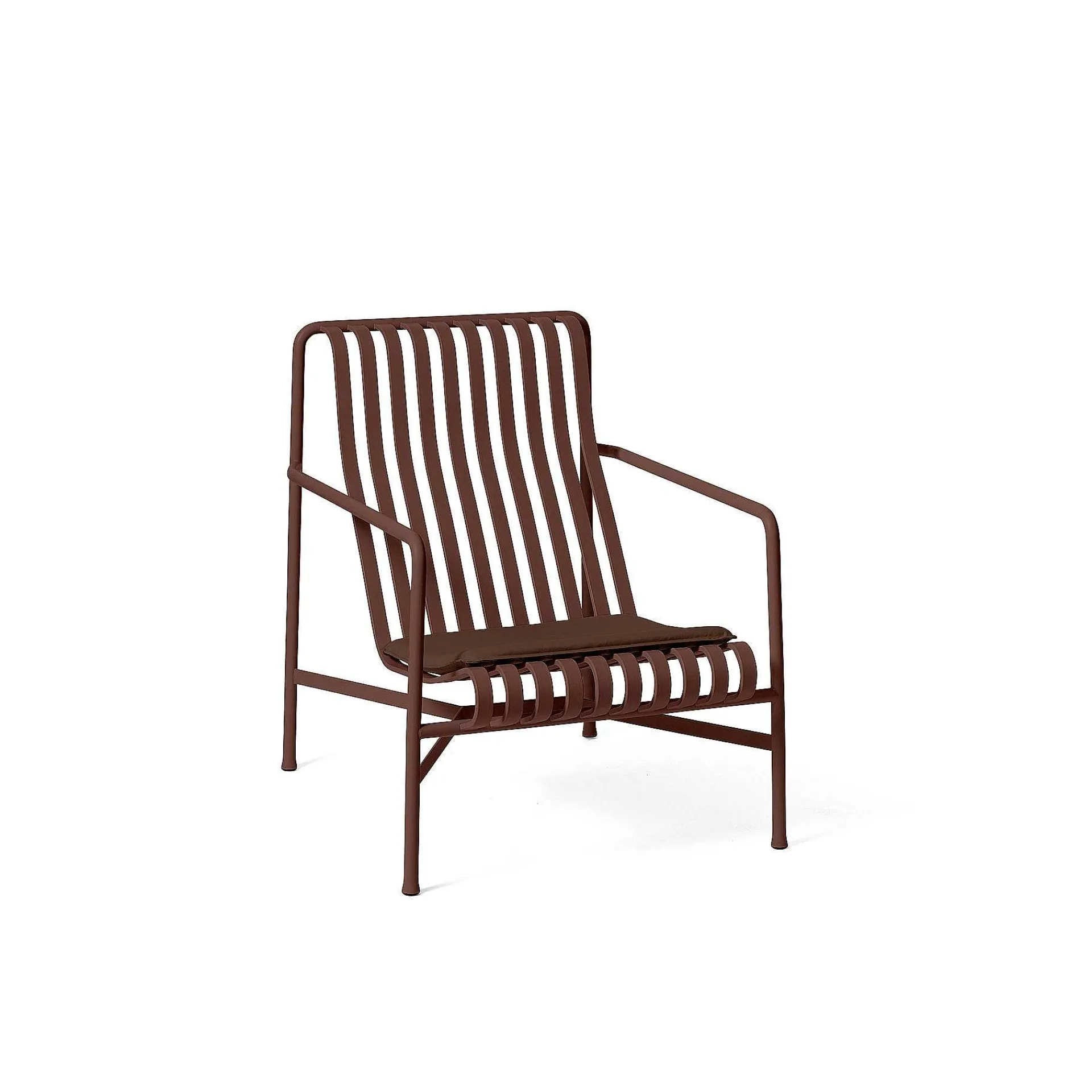 HAY Sofas And Armchairs*Palissade Lounge Chair High | Iron Red