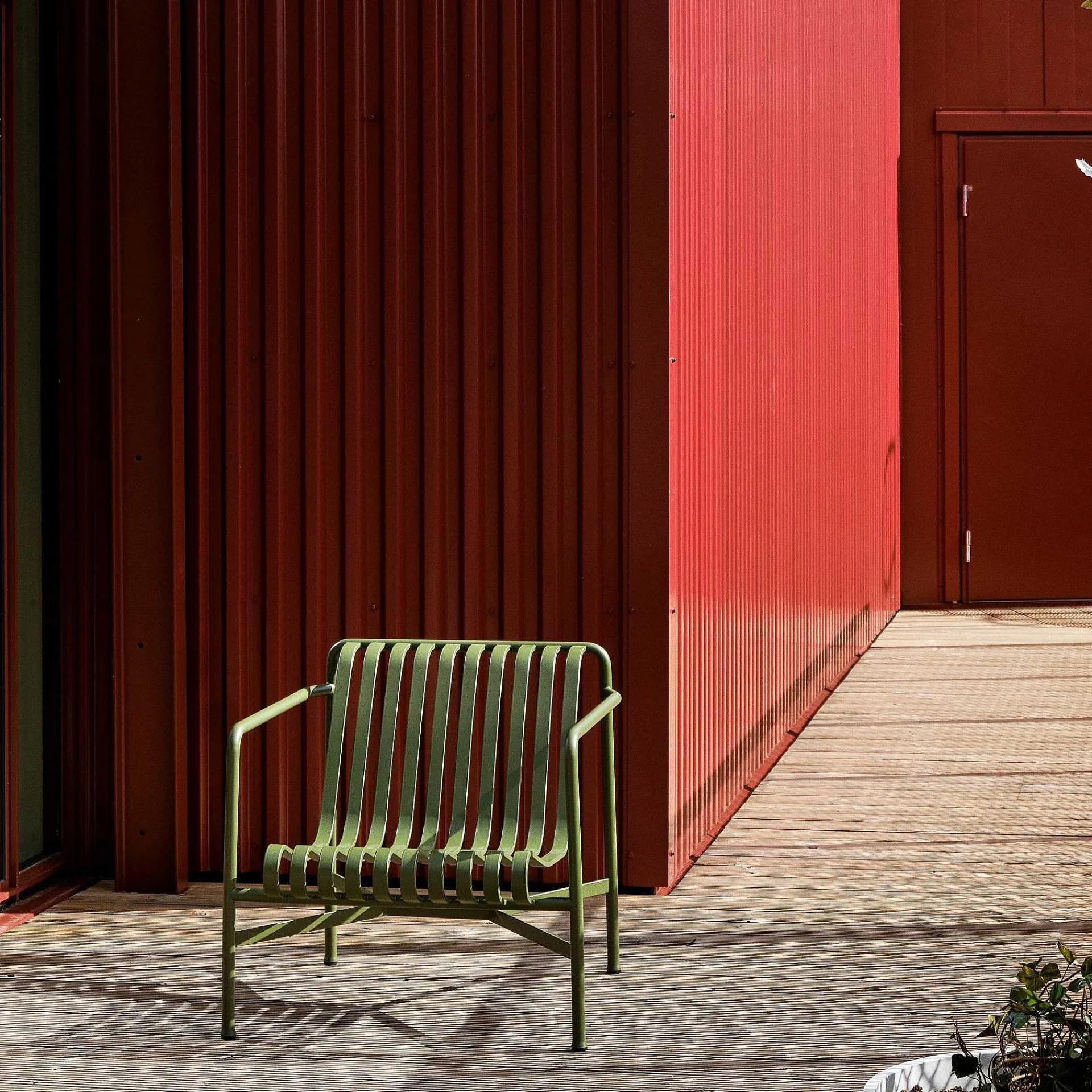 HAY Sofas And Armchairs*Palissade Lounge Chair Low | Olive