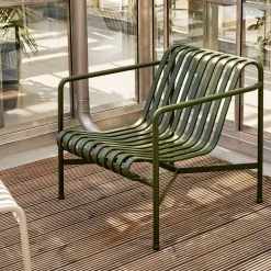 HAY Sofas And Armchairs*Palissade Lounge Chair Low | Olive