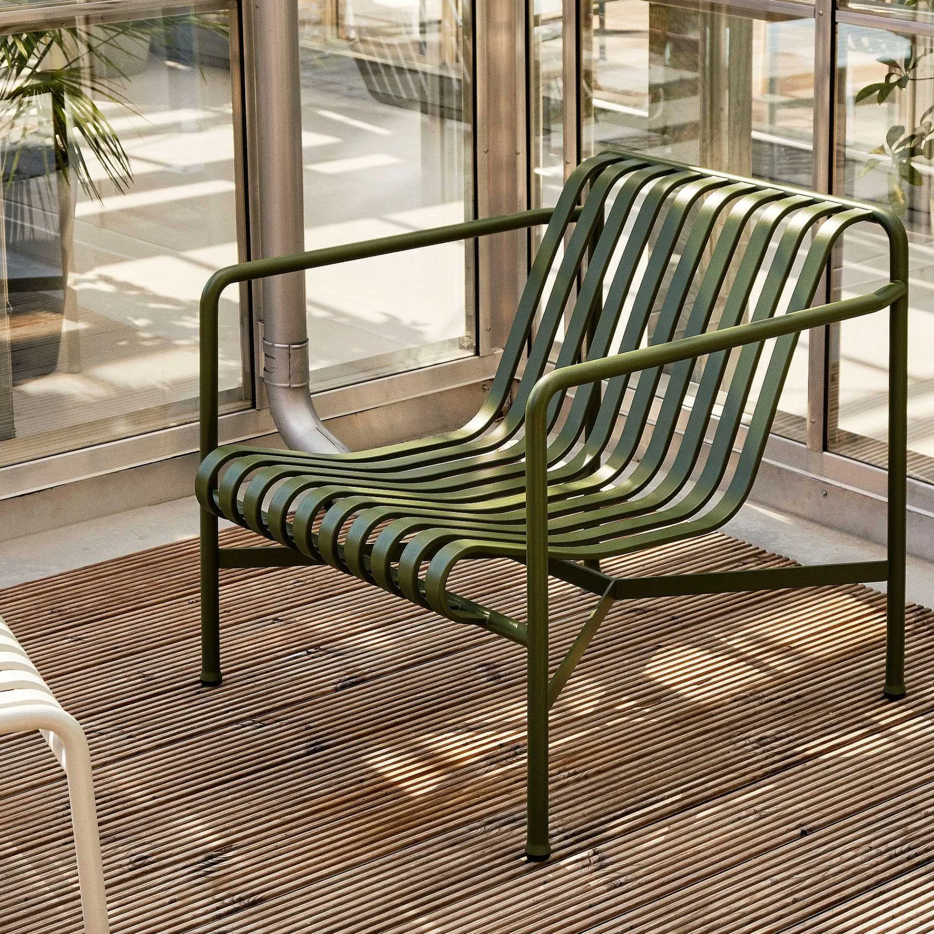 HAY Sofas And Armchairs*Palissade Lounge Chair Low | Olive