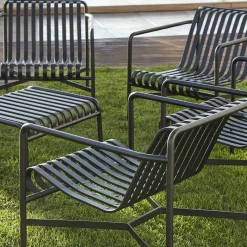 HAY Outdoor Tables*Palissade Ottoman | Anthracite