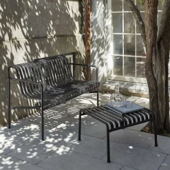 HAY Outdoor Tables*Palissade Ottoman | Anthracite