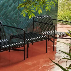 HAY Outdoor Tables*Palissade Ottoman | Anthracite