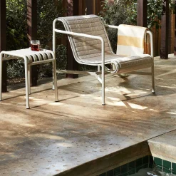 HAY Coffee Tables*Palissade Ottoman | Sky Grey