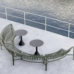 HAY Outdoor Chairs*Palissade Park Dining Bench | Outdoor Bench | Green