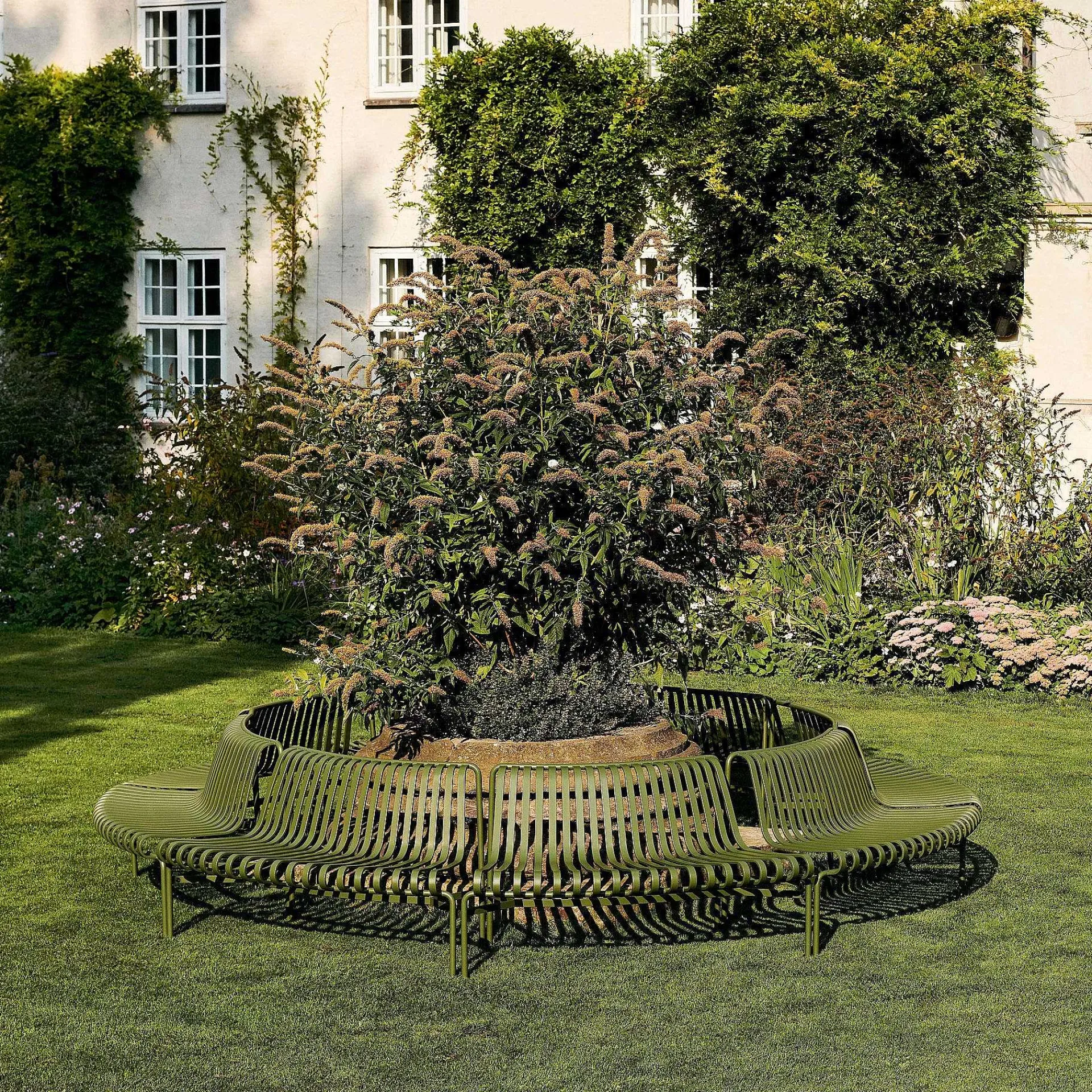 HAY Outdoor Chairs*Palissade Park Dining Bench | Outdoor Bench | Green