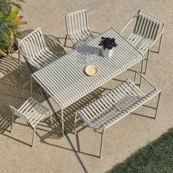 HAY Outdoor Tables*Palissade Table | Sky Grey