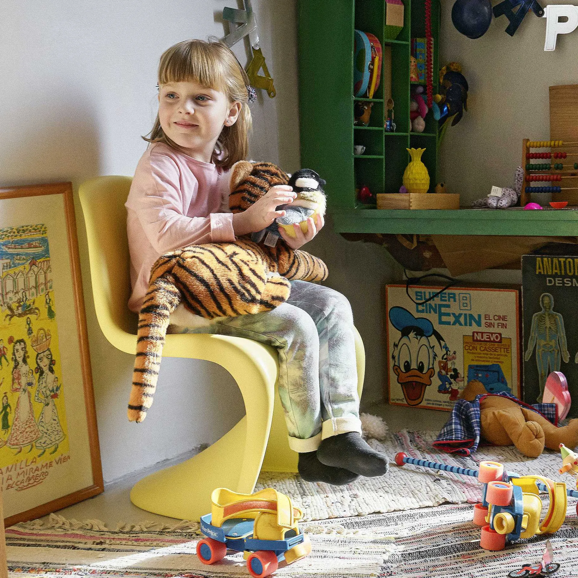 Vitra Chairs, Tables And Desk*Panton Junior | Golden