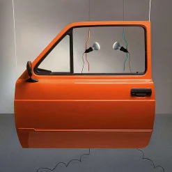 Flos Pendant Lights*Parentesi/D 50 | Pendant Lamp | Orange