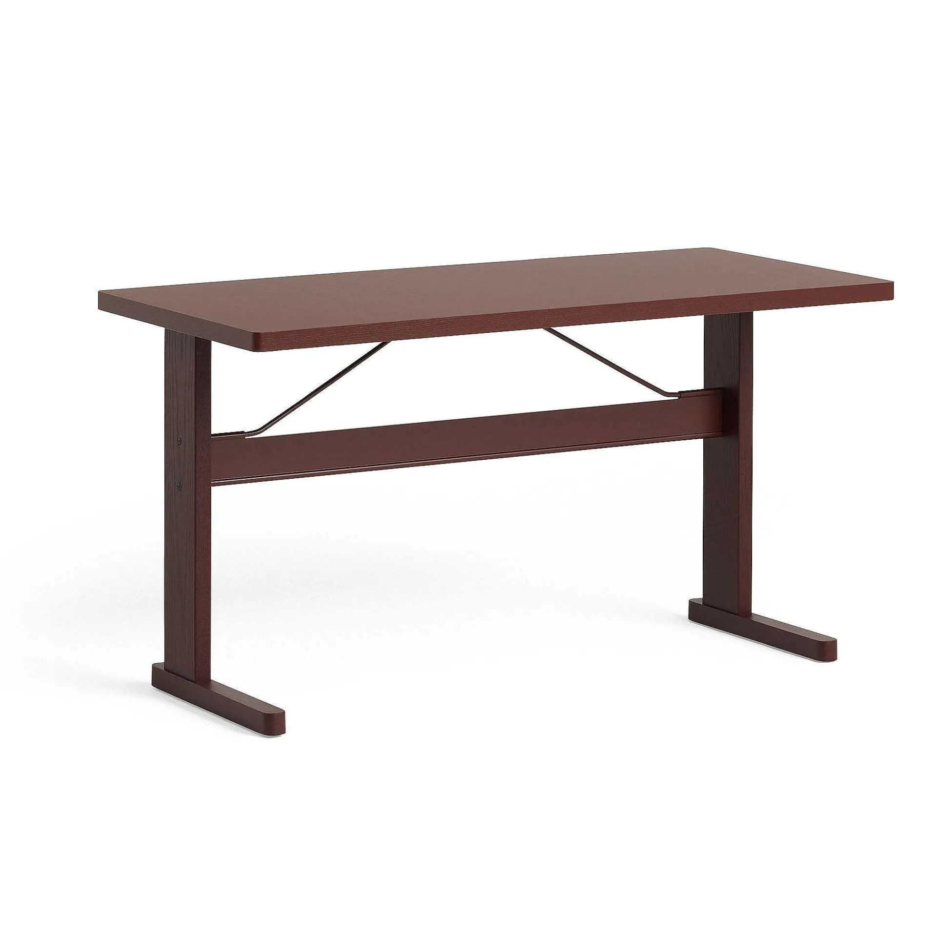HAY Desks And Office Tables*Passerelle Desk | Desk | Burgundy